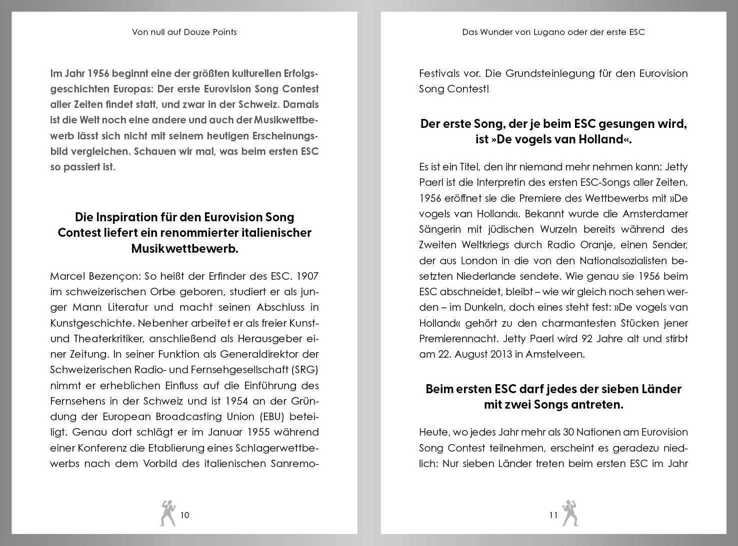 Innenansicht von 'Von null auf Douze Points' - Taschenbuch