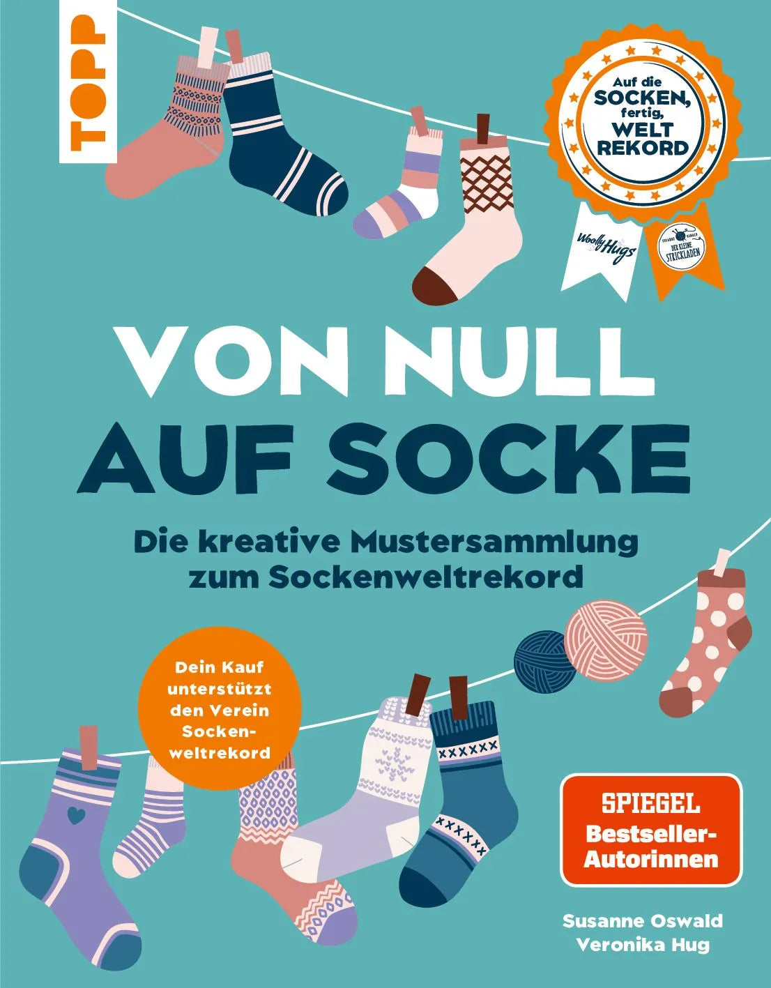 Cover: Von Null auf Socke (Hardcover) von Susanne Oswald