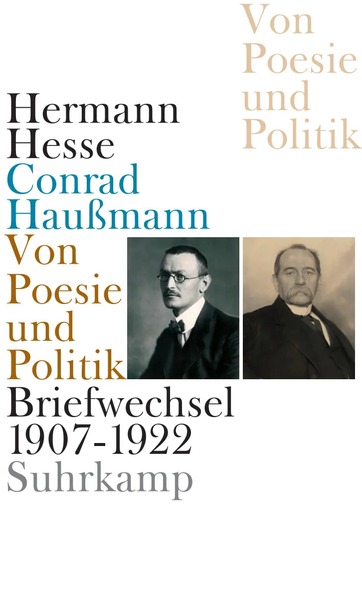 Buchcover von 'Von Poesie und Politik' - Gebundene Ausgabe von Hermann Hesse