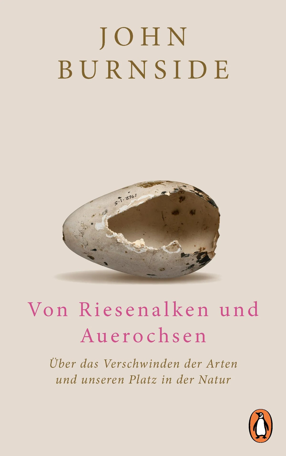 Cover: Von Riesenalken und Auerochsen (Hardcover) von John Burnside