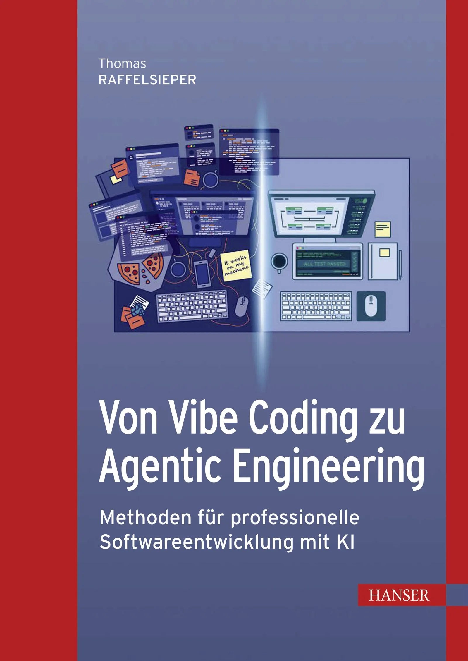 Cover: Von Vibe Coding zu Agentic Engineering (E-Book) von Thomas Raffelsieper