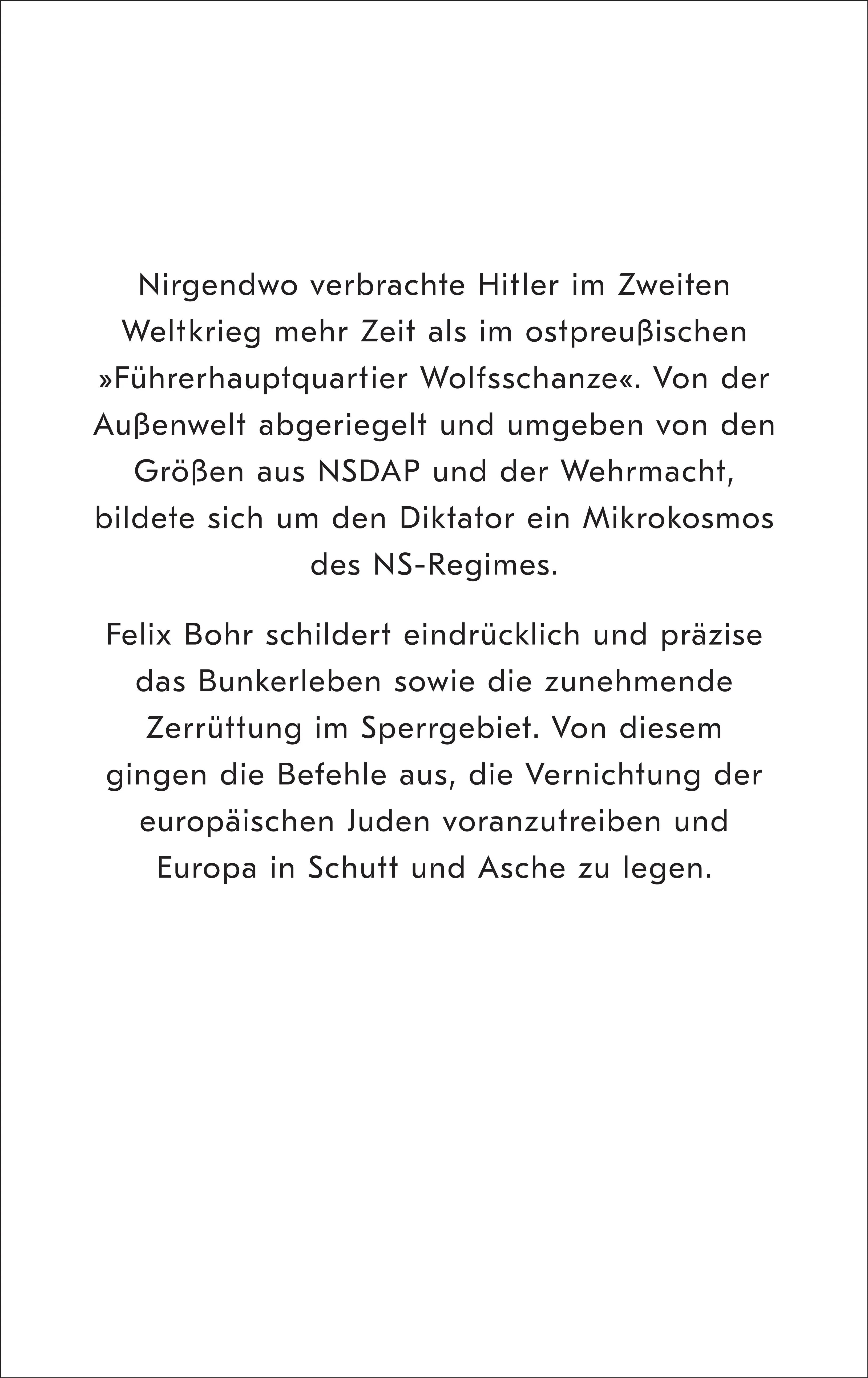 Buchrückseite von 'Vor dem Untergang' mit Klappentext - Gebundene Ausgabe