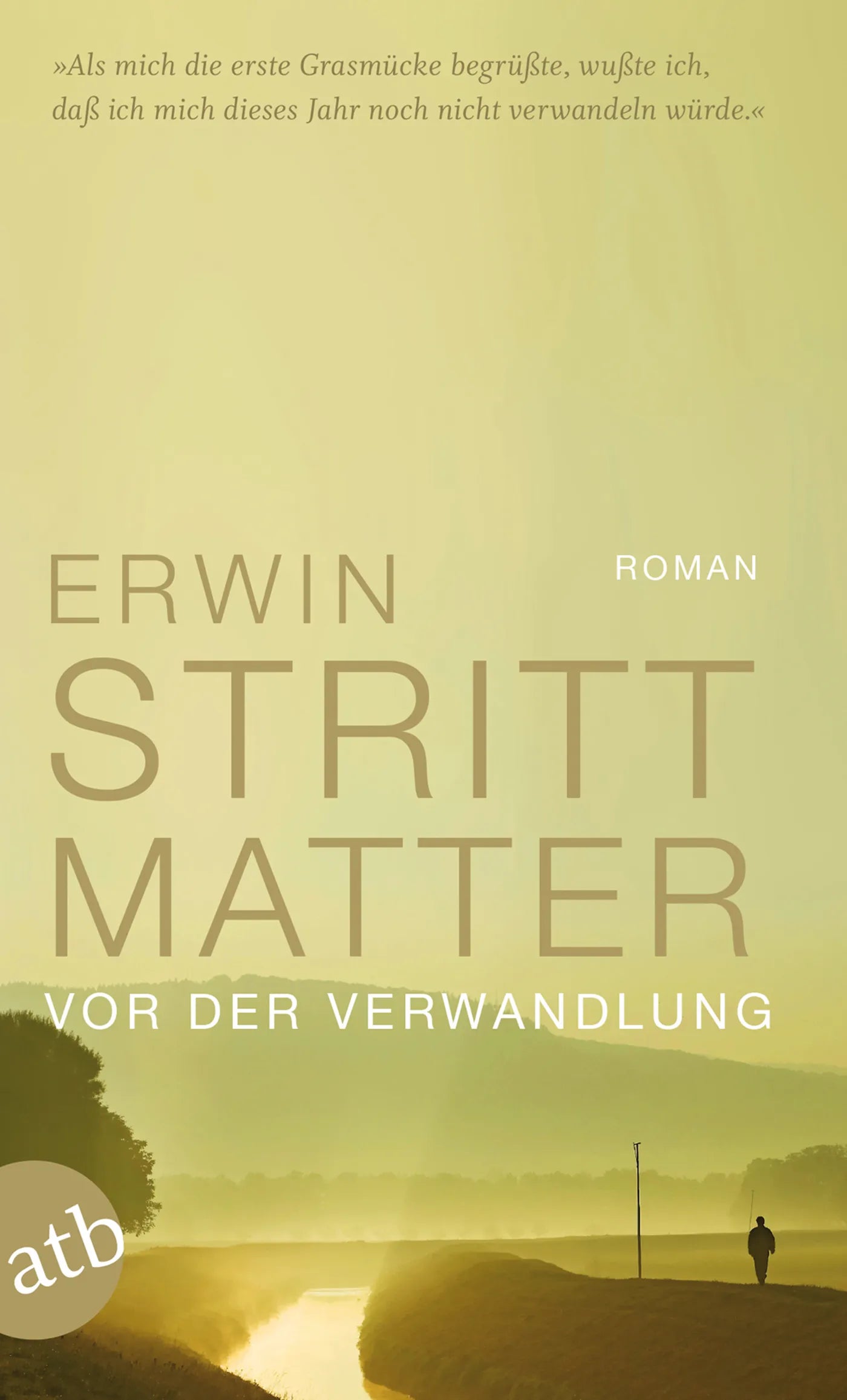 Buchcover von 'Vor der Verwandlung' - Taschenbuch von Erwin Strittmatter