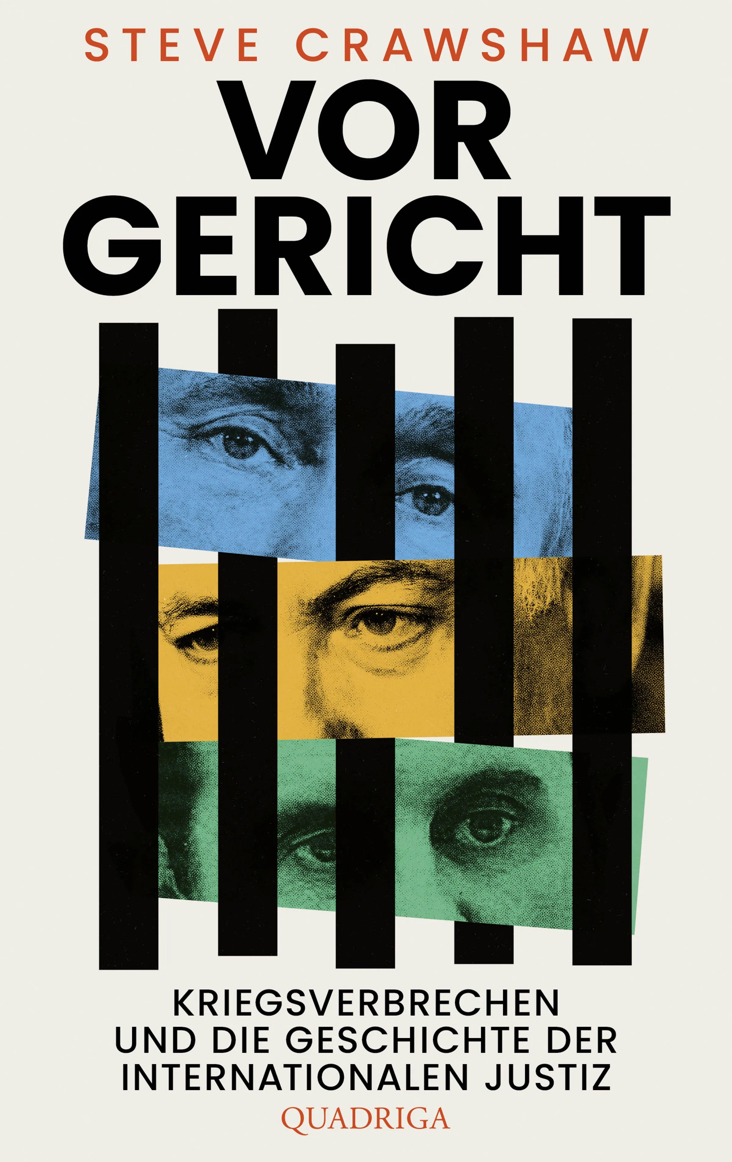 Buchcover von 'Vor Gericht' - Gebundene Ausgabe von Steve Crawshaw