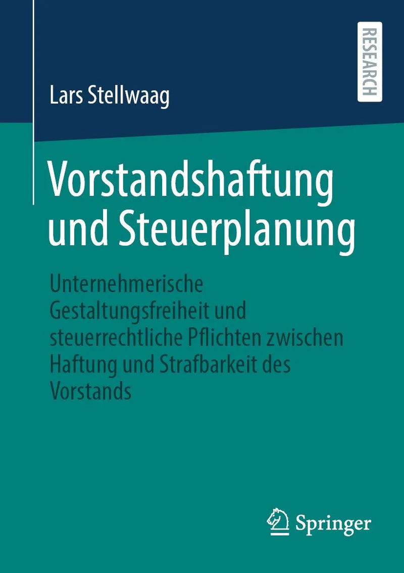 Vorstandshaftung und Steuerplanung