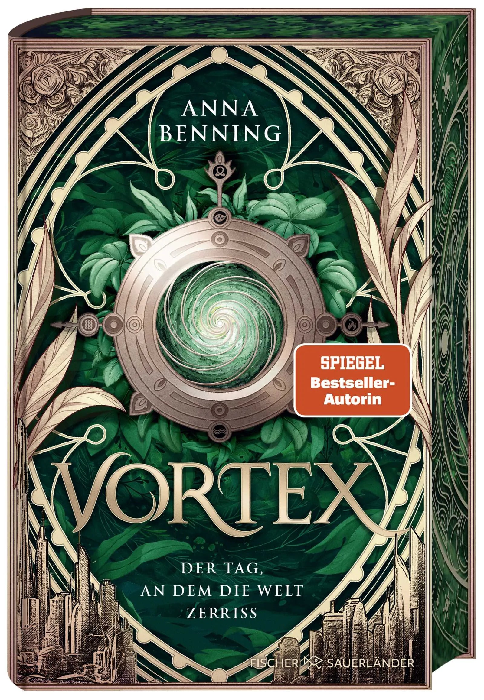 Buchcover von 'Vortex – Der Tag, an dem die Welt zerriss Schmuckausgabe' - Gebundene Ausgabe von Anna Benning