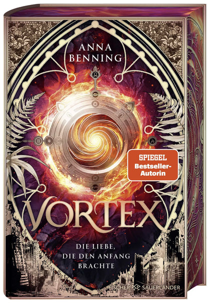 Buchcover von 'Vortex – Die Liebe, die den Anfang brachte Schmuckausgabe' - Gebundene Ausgabe von Anna Benning