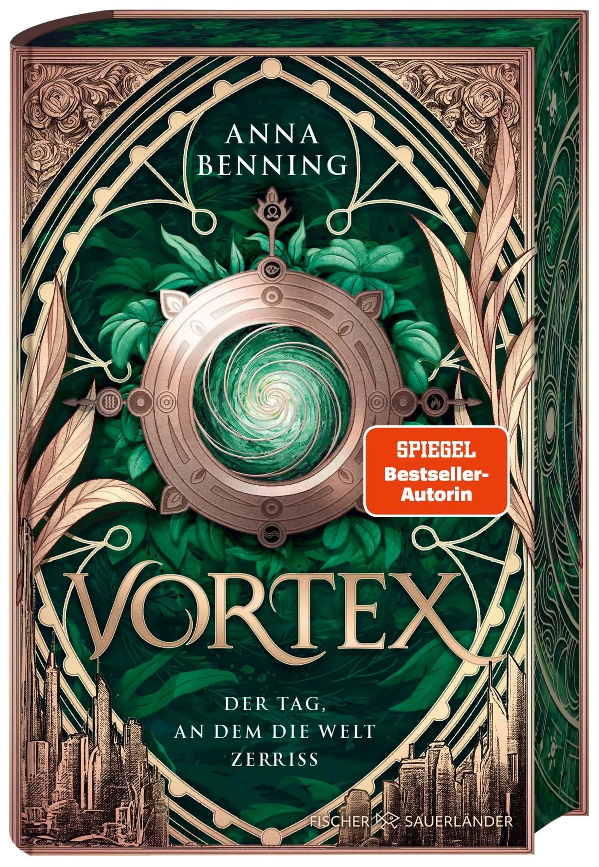 Cover: Vortex – Der Tag, an dem die Welt zerriss Schmuckausgabe (Hardcover) von Anna Benning