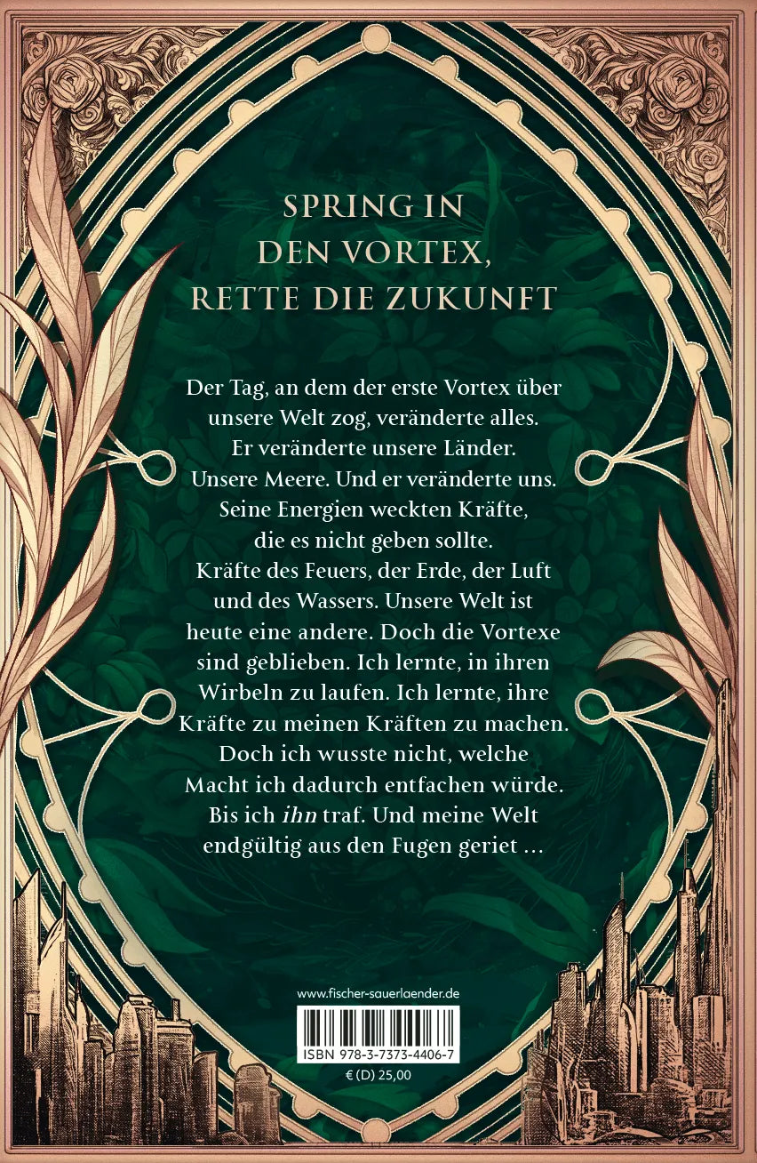 Rückseite: Vortex – Der Tag, an dem die Welt zerriss Schmuckausgabe (Hardcover)