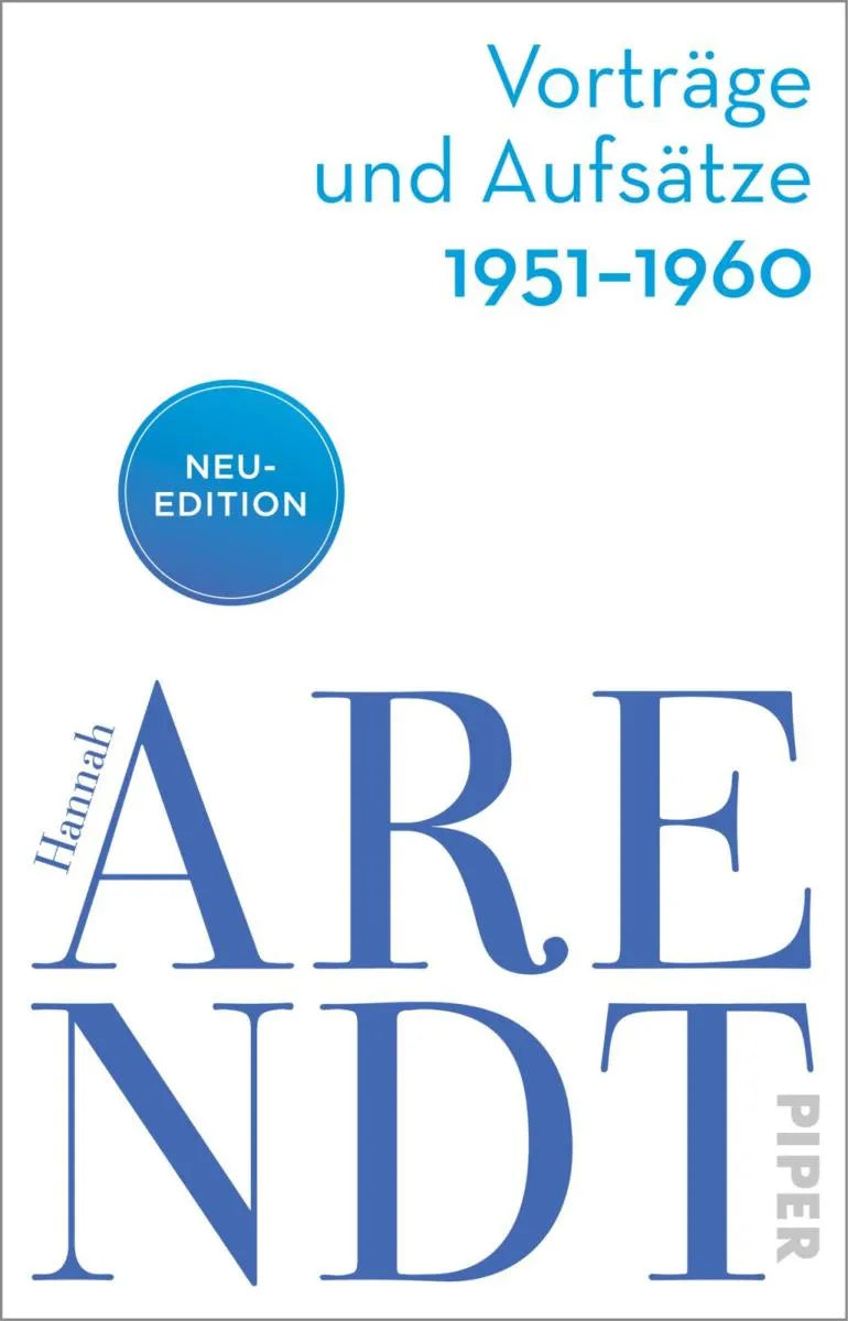 Cover: Vorträge und Aufsätze 1951-1960 (E-Book) von Hannah Arendt