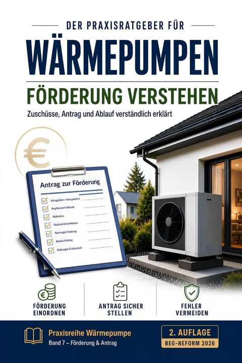 Wärmepumpe Förderung verstehen