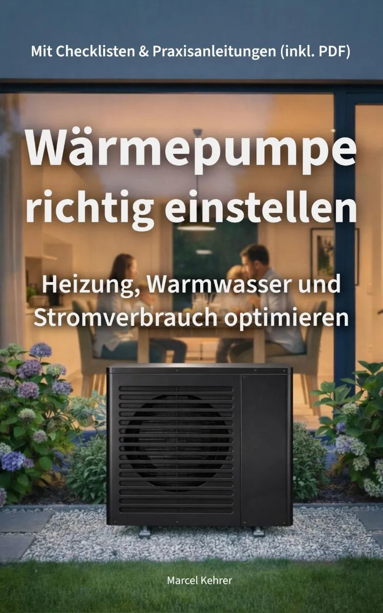 Cover: Wärmepumpe richtig einstellen (E-Book) von Marcel Kehrer