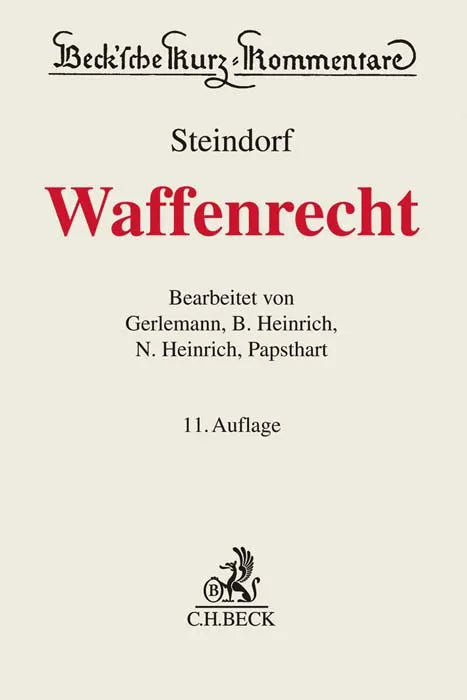 Cover: Waffenrecht (Hardcover) von Jörg-Henning Gerlemann