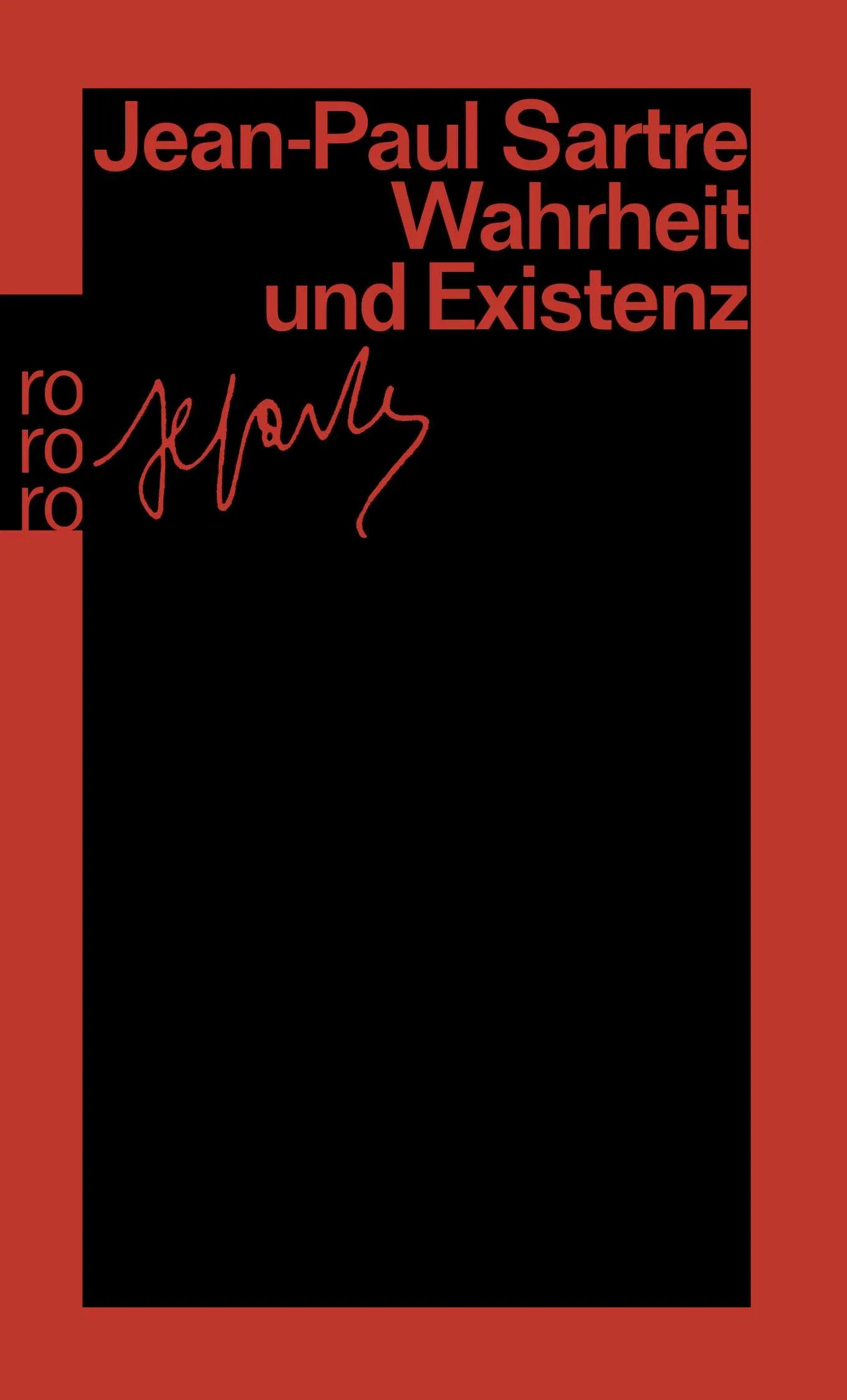 Buchcover von 'Wahrheit und Existenz' - Taschenbuch von Jean-Paul Sartre