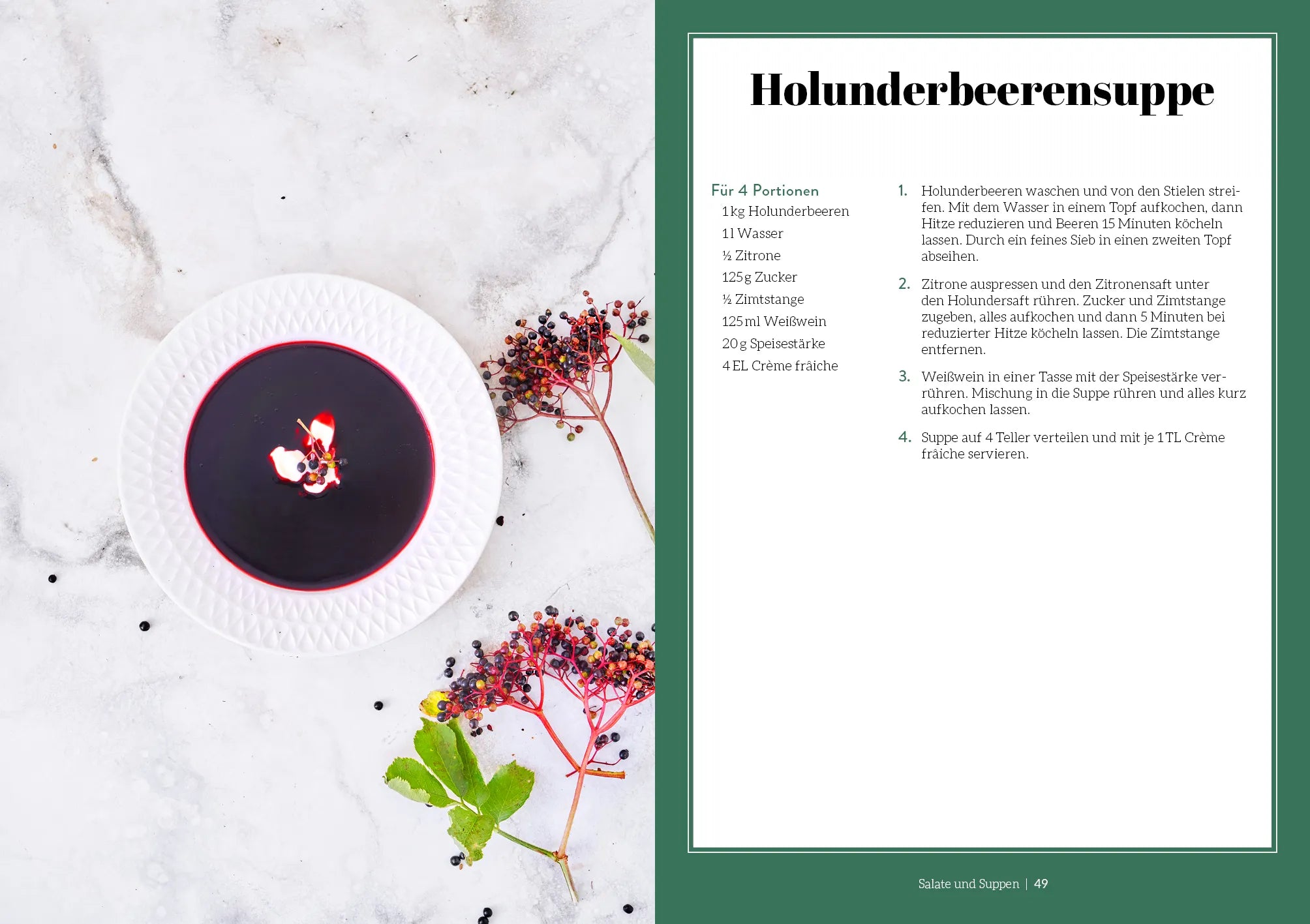 Innenansicht von 'Waldküche: Kochen mit den Schätzen der Natur' - Gebundene Ausgabe
