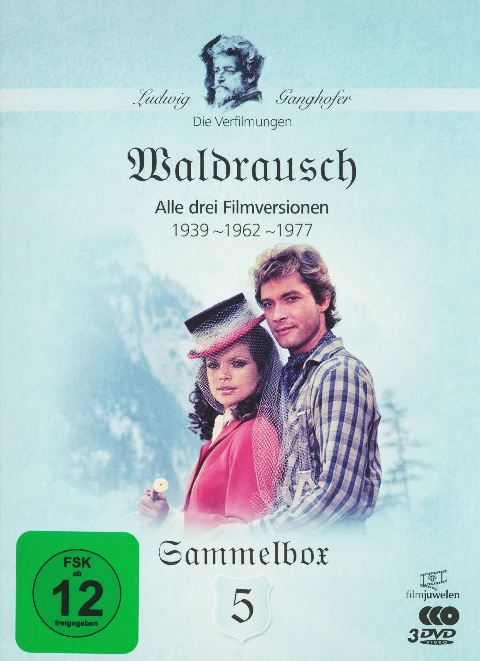 Waldrausch - Die Ganghofer... Box 5  [3 DVDs] - DVD