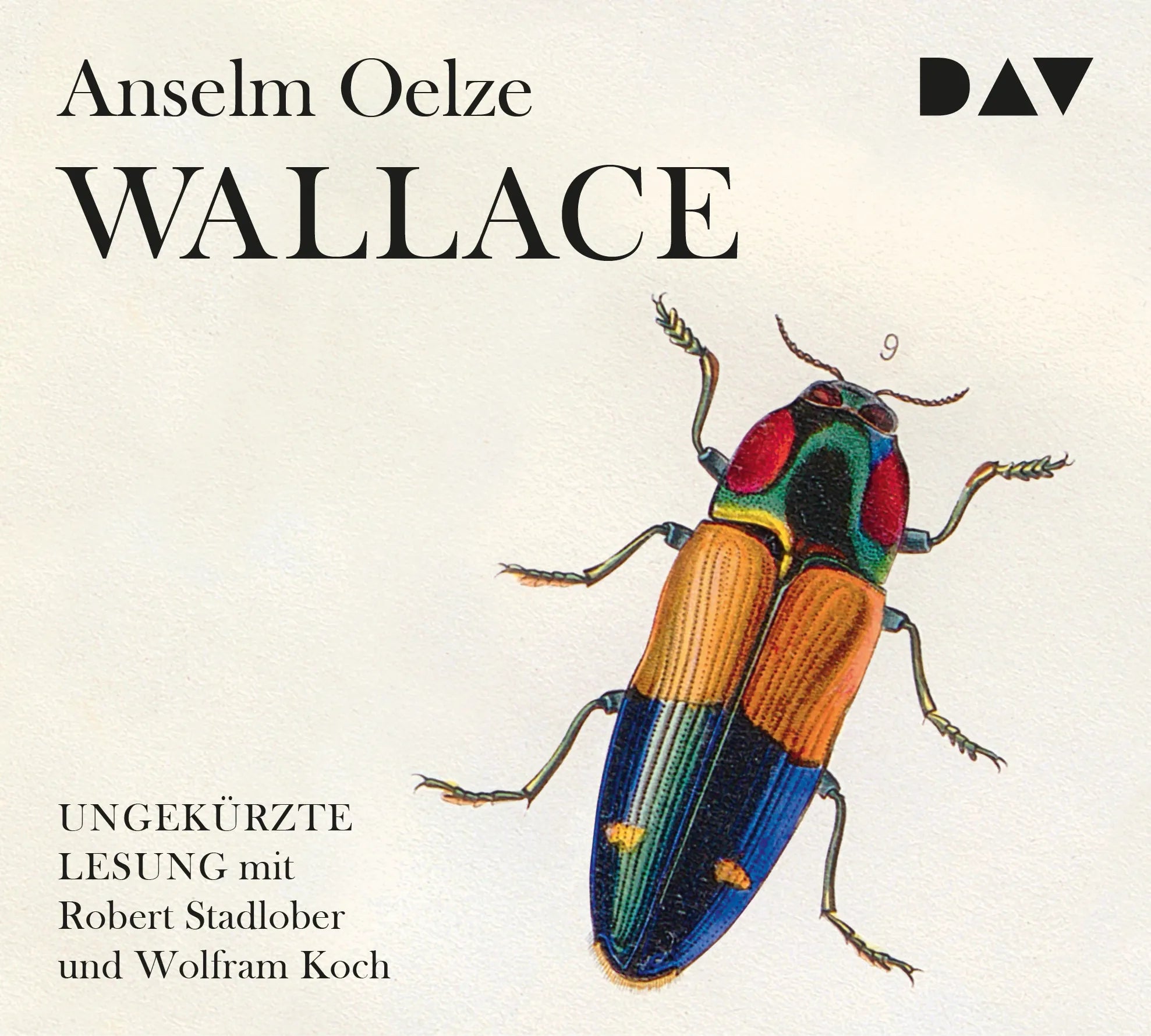 Buchcover von 'Wallace' - Hörbuch (CD) von Anselm Oelze