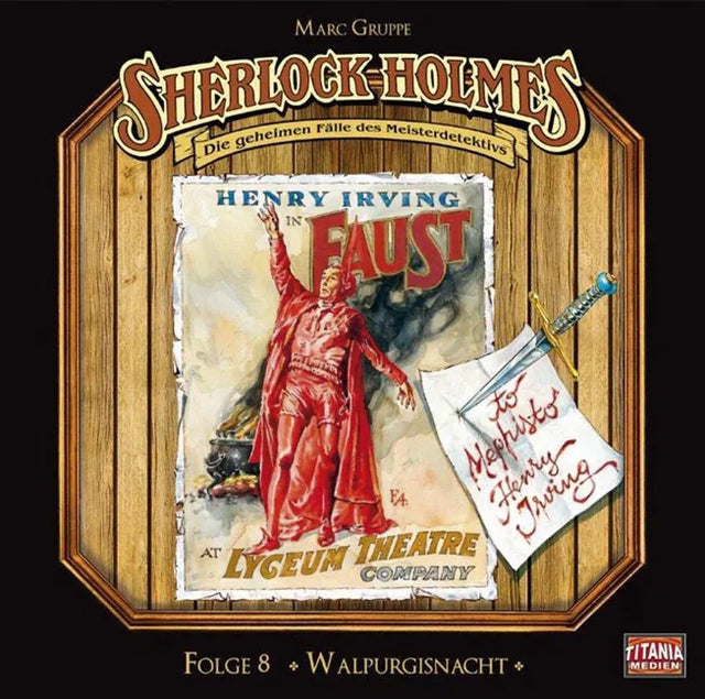 Buchcover von 'Walpurgisnacht' - Hörbuch (CD) von Sir Arthur Conan Doyle