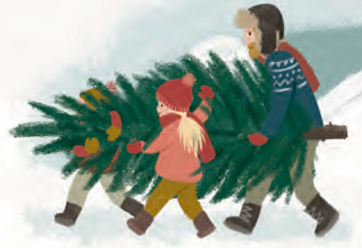 Wand-Adventskalender - Winterhäuser – Ansicht
