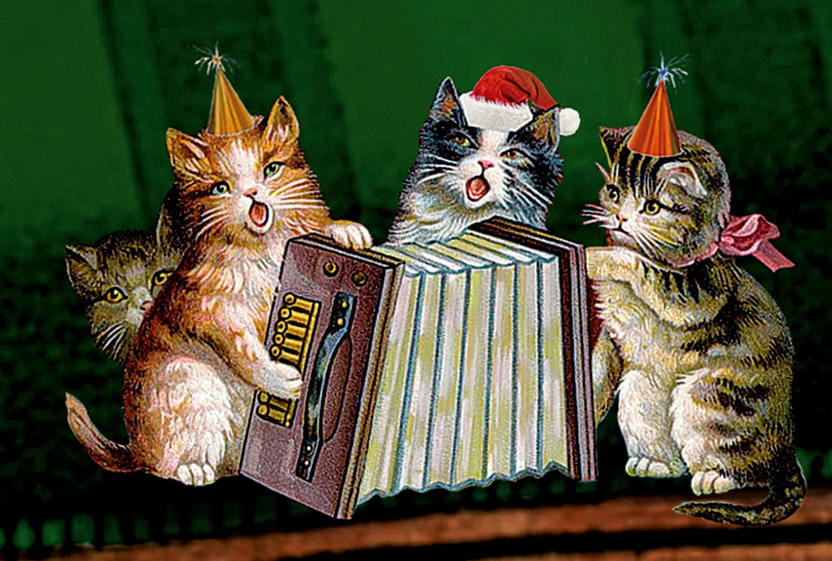 Wand-Adventskalender – Katzen am Fenster – Ansicht