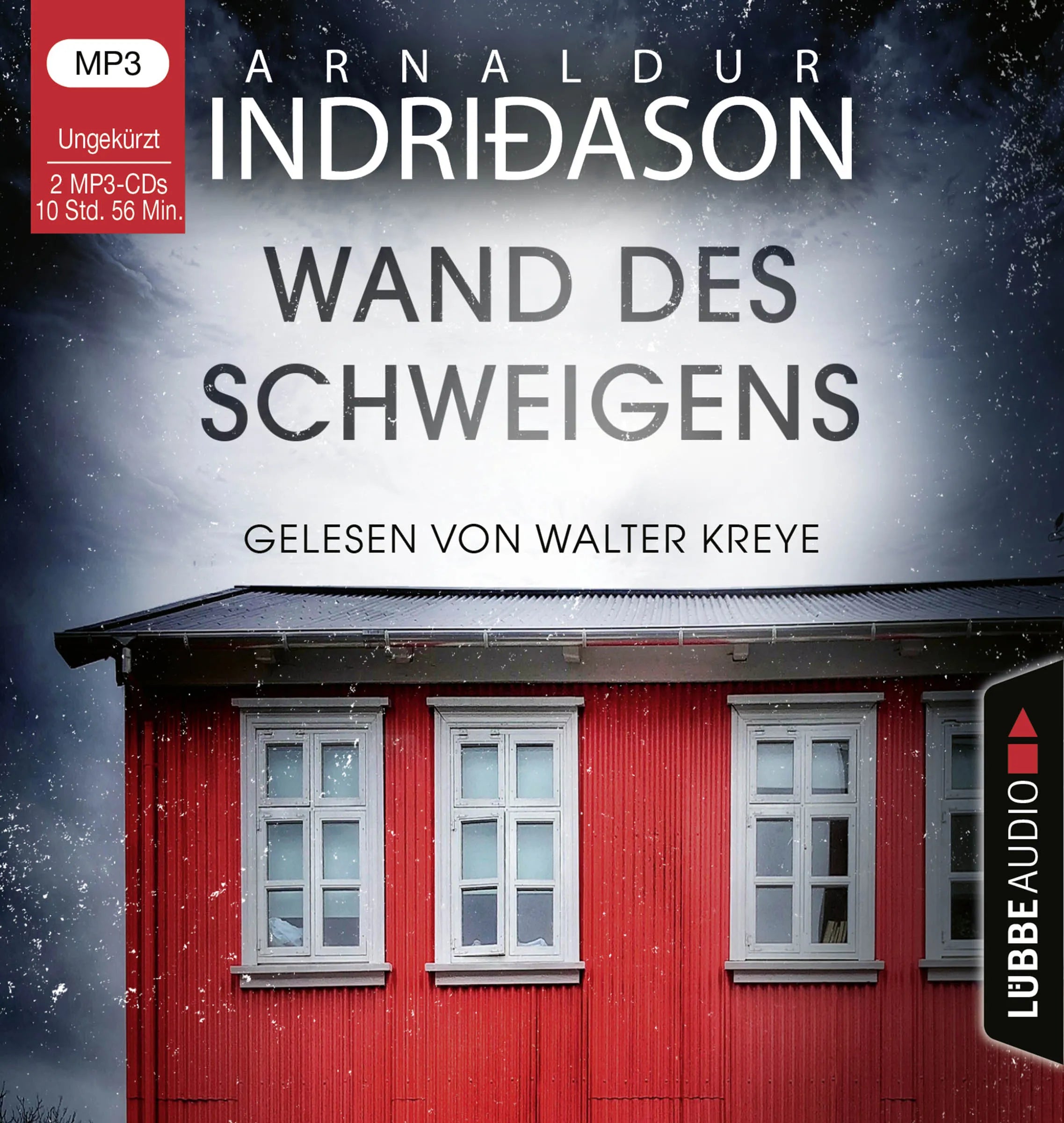 Buchcover von 'Wand des Schweigens' - Hörbuch (CD) von Arnaldur Indriðason