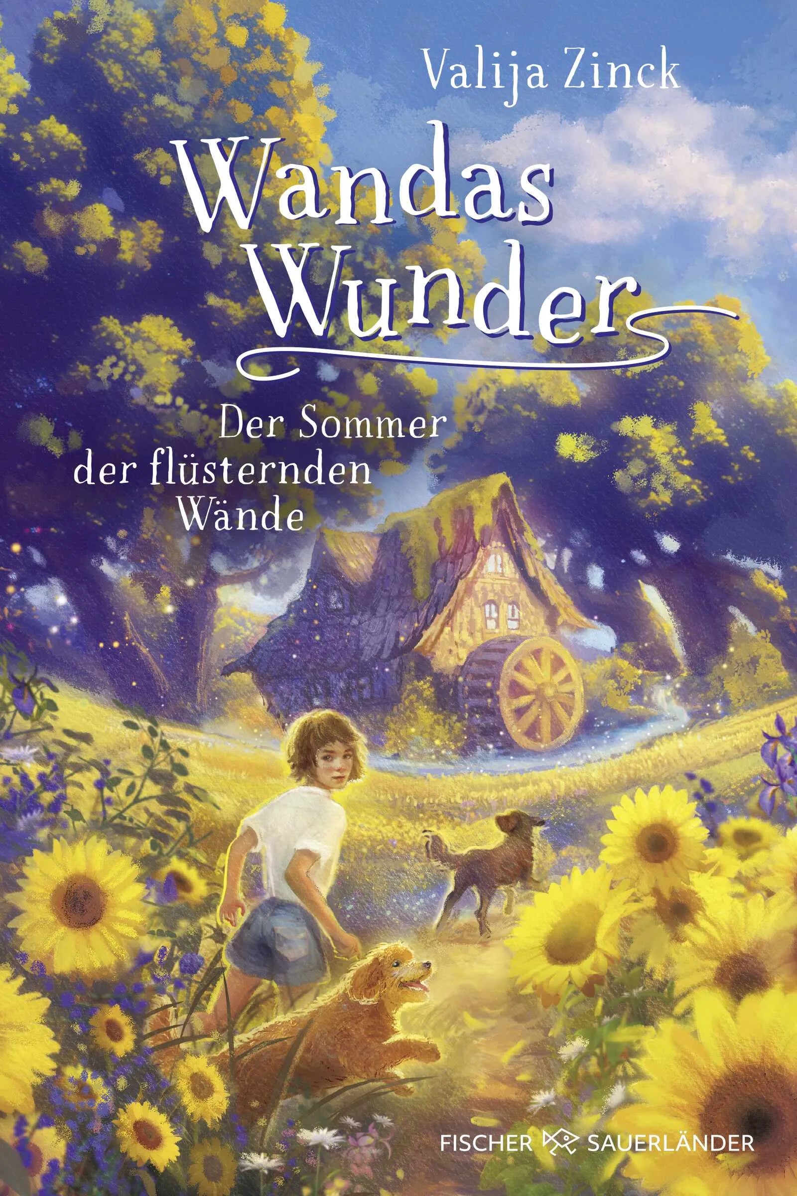 Buchcover von 'Wandas Wunder ‒ Der Sommer der flüsternden Wände' - Gebundene Ausgabe von Valija Zinck