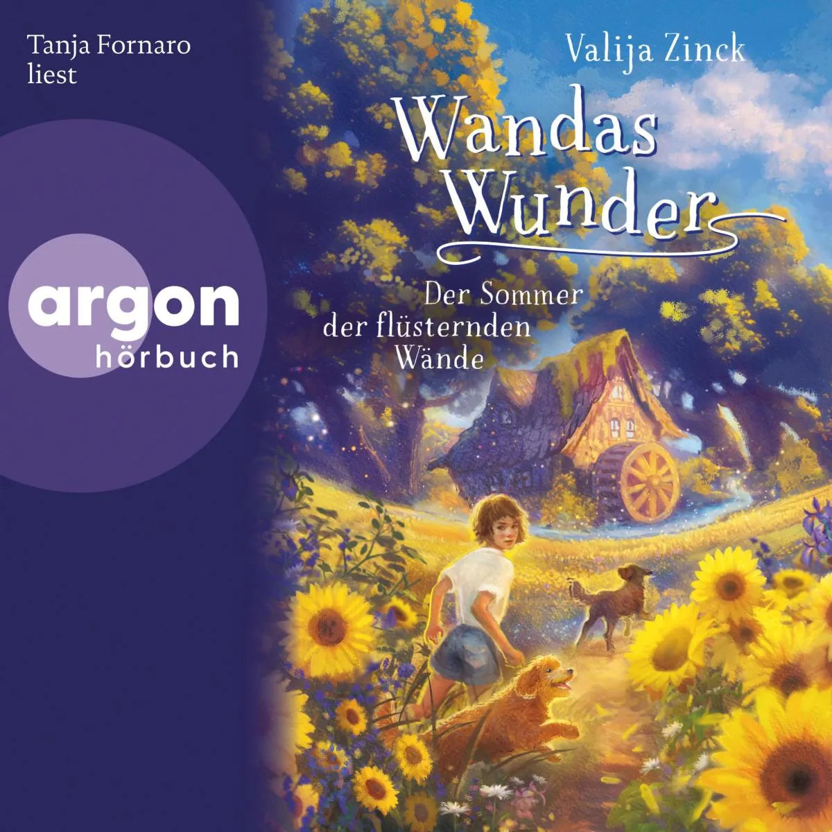 Cover: Wandas Wunder - Der Sommer der flüsternden Wände (Hörbuch Download) von Valija Zinck