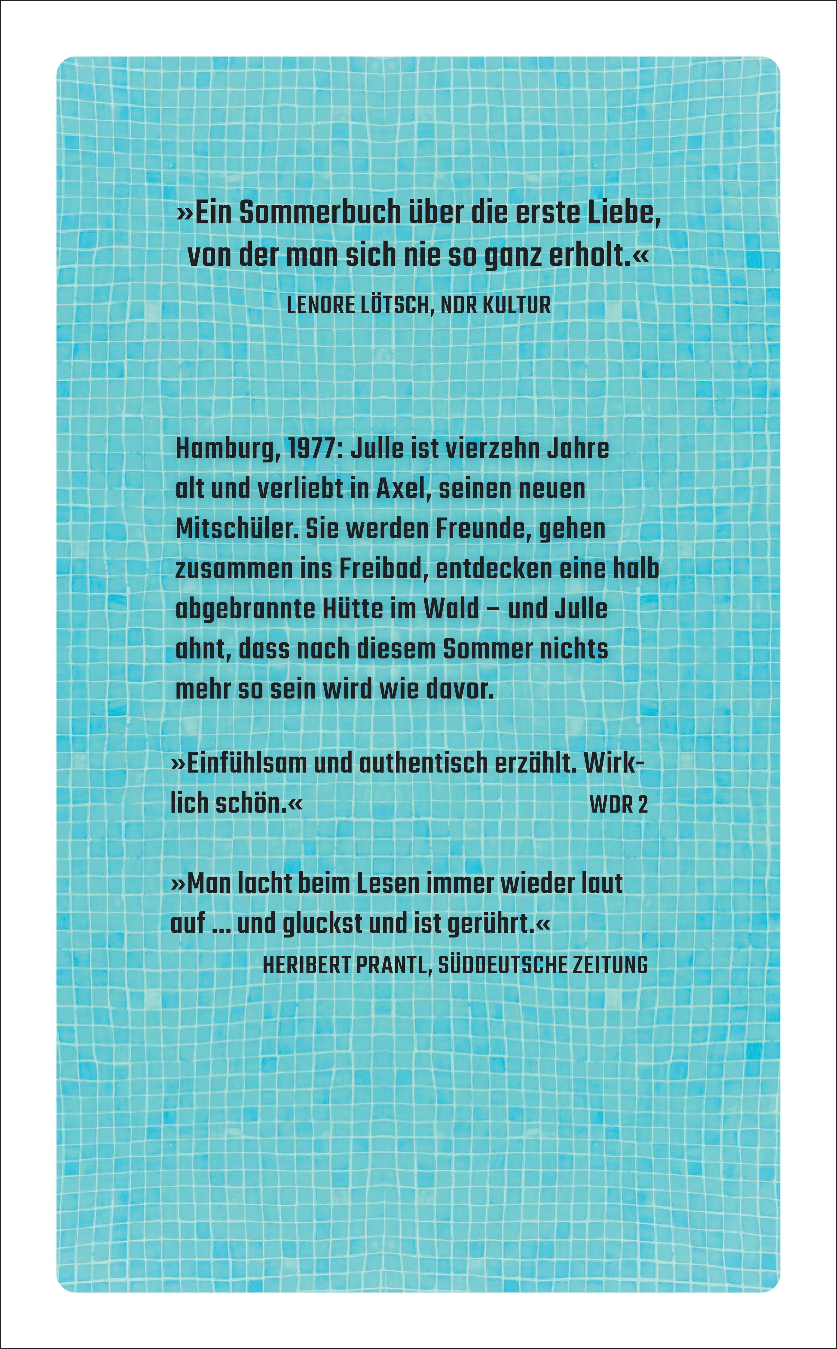 Buchrückseite von 'Wandern – ein stiller Rausch' mit Klappentext - Gebundene Ausgabe