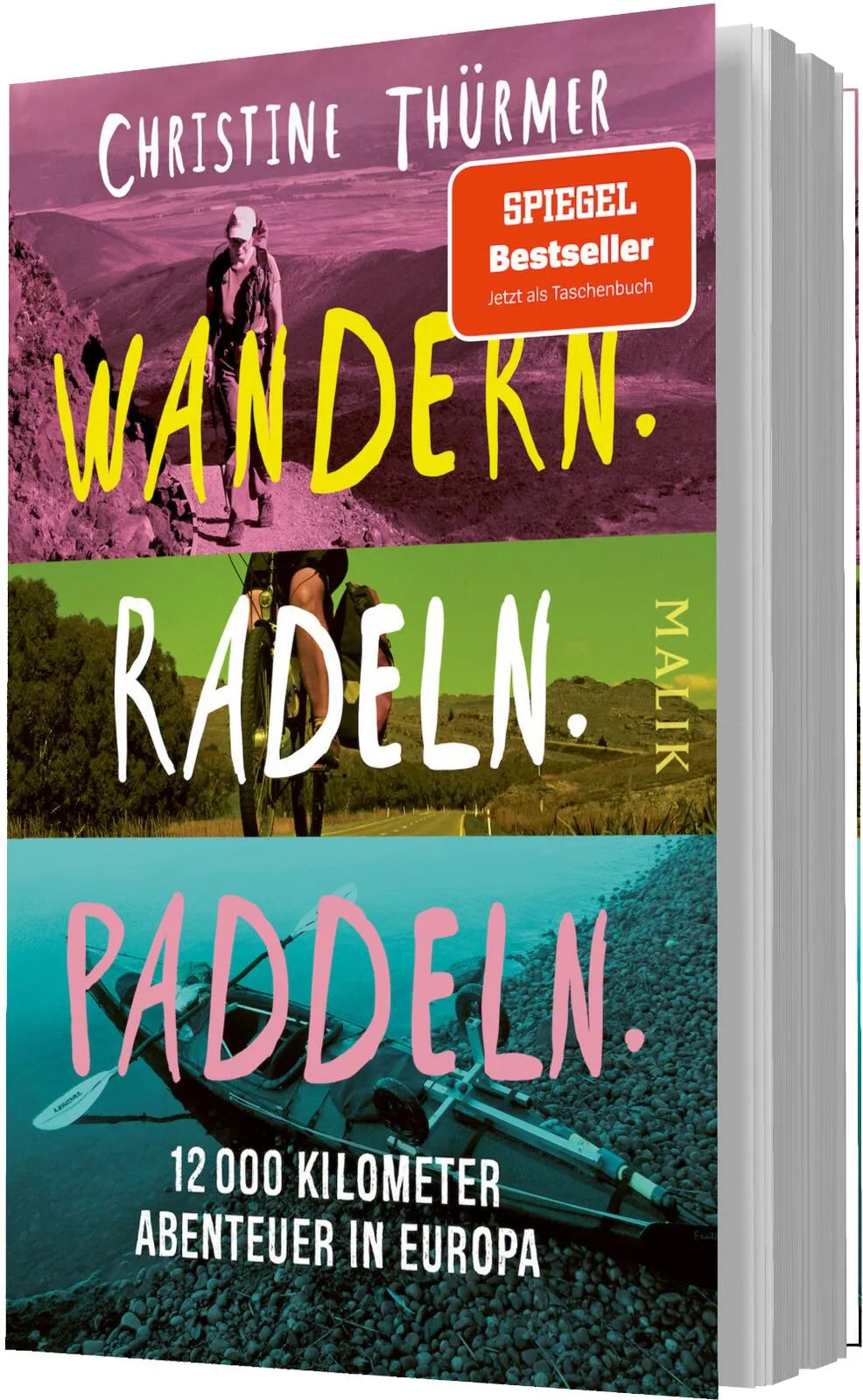 Detailansicht: Wandern. Radeln. Paddeln. (Taschenbuch)