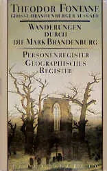 Buchcover von 'Wanderungen durch die Mark Brandenburg, Band 8' - Gebundene Ausgabe von Theodor Fontane