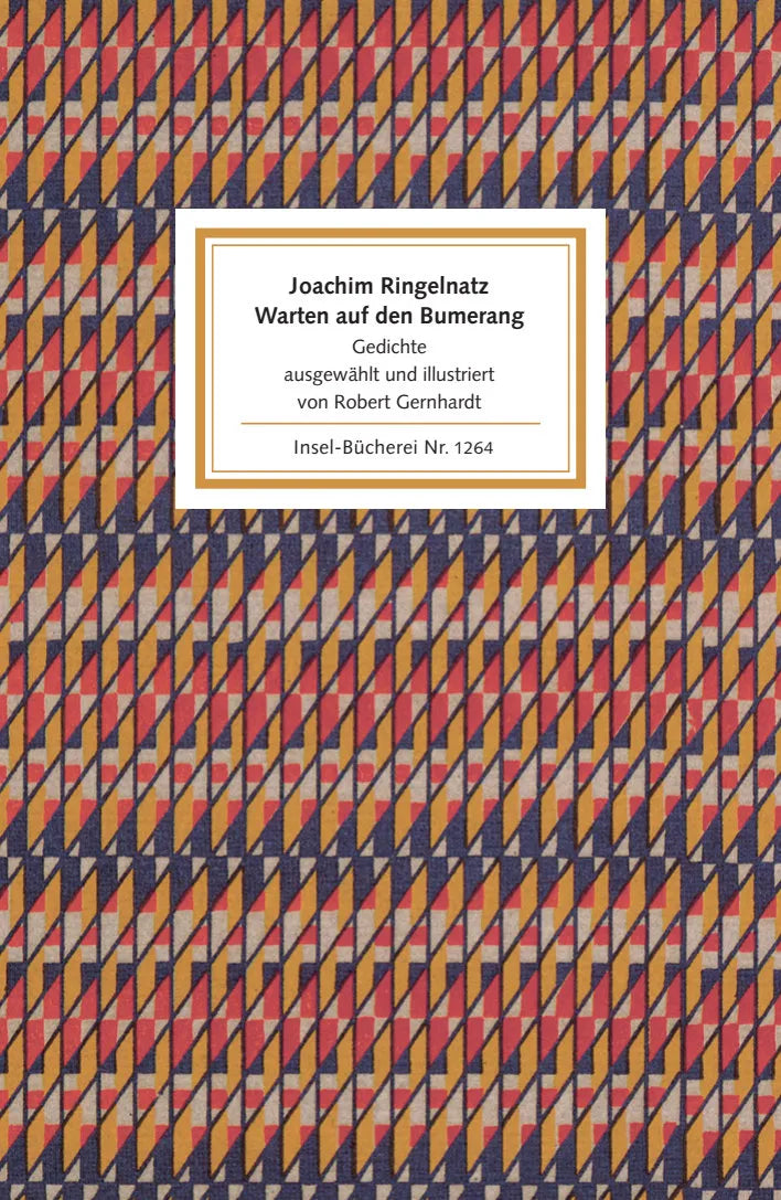 Buchcover von 'Warten auf den Bumerang' - Gebundene Ausgabe von Joachim Ringelnatz