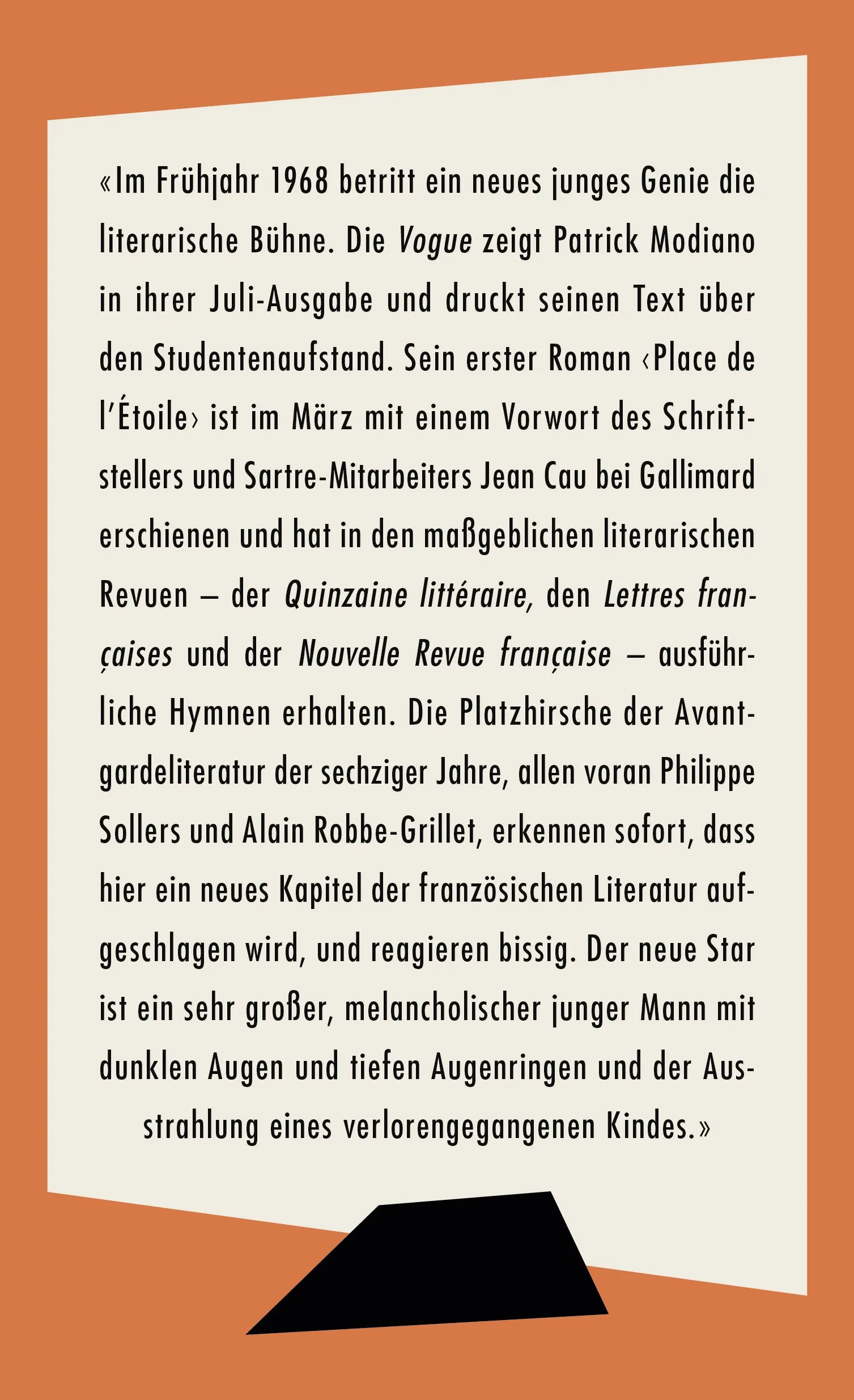 Buchrückseite von 'Warum die Franzosen so gute Bücher schreiben' mit Klappentext - Gebundene Ausgabe