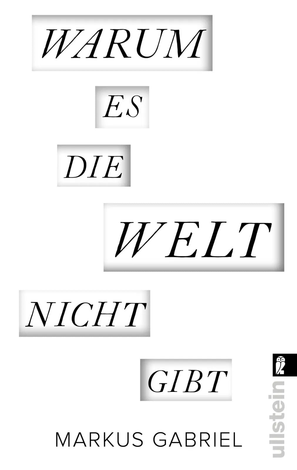 Produktansicht: Warum es die Welt nicht gibt (Taschenbuch)