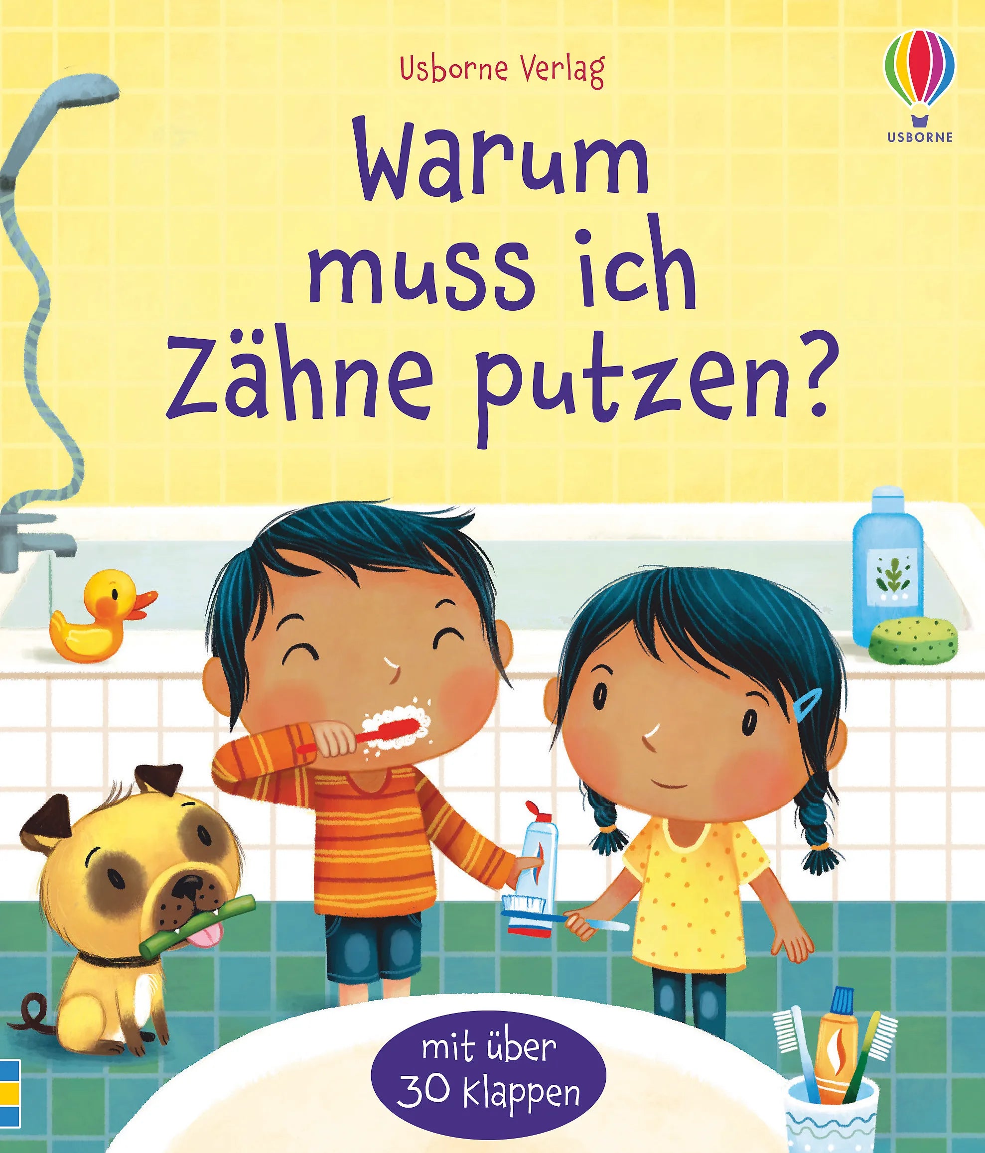 Buchcover von 'Warum muss ich Zähne putzen?' - Gebundene Ausgabe von Katie Daynes