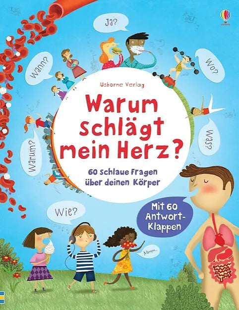 Buchcover von 'Warum schlägt mein Herz?' - Gebundene Ausgabe von Katie Daynes