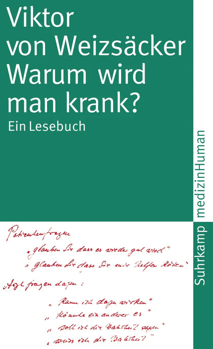 Buchcover von 'Warum wird man krank?' - Taschenbuch von Viktor Weizsäcker