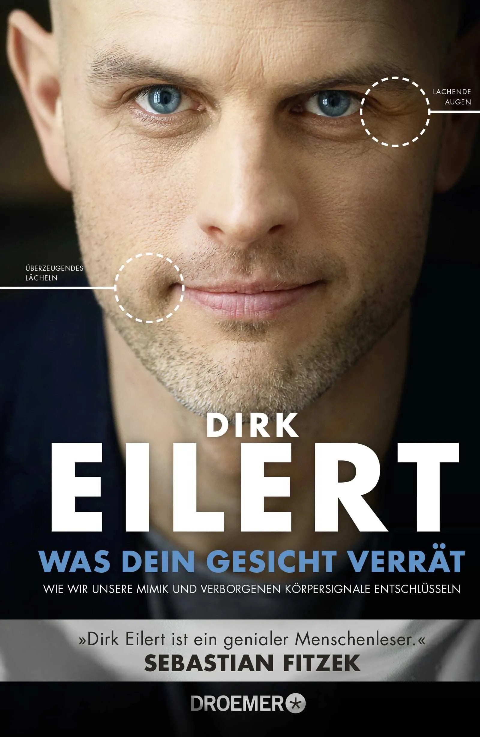 Buchcover von 'Was dein Gesicht verrät' - Gebundene Ausgabe von Dirk Eilert