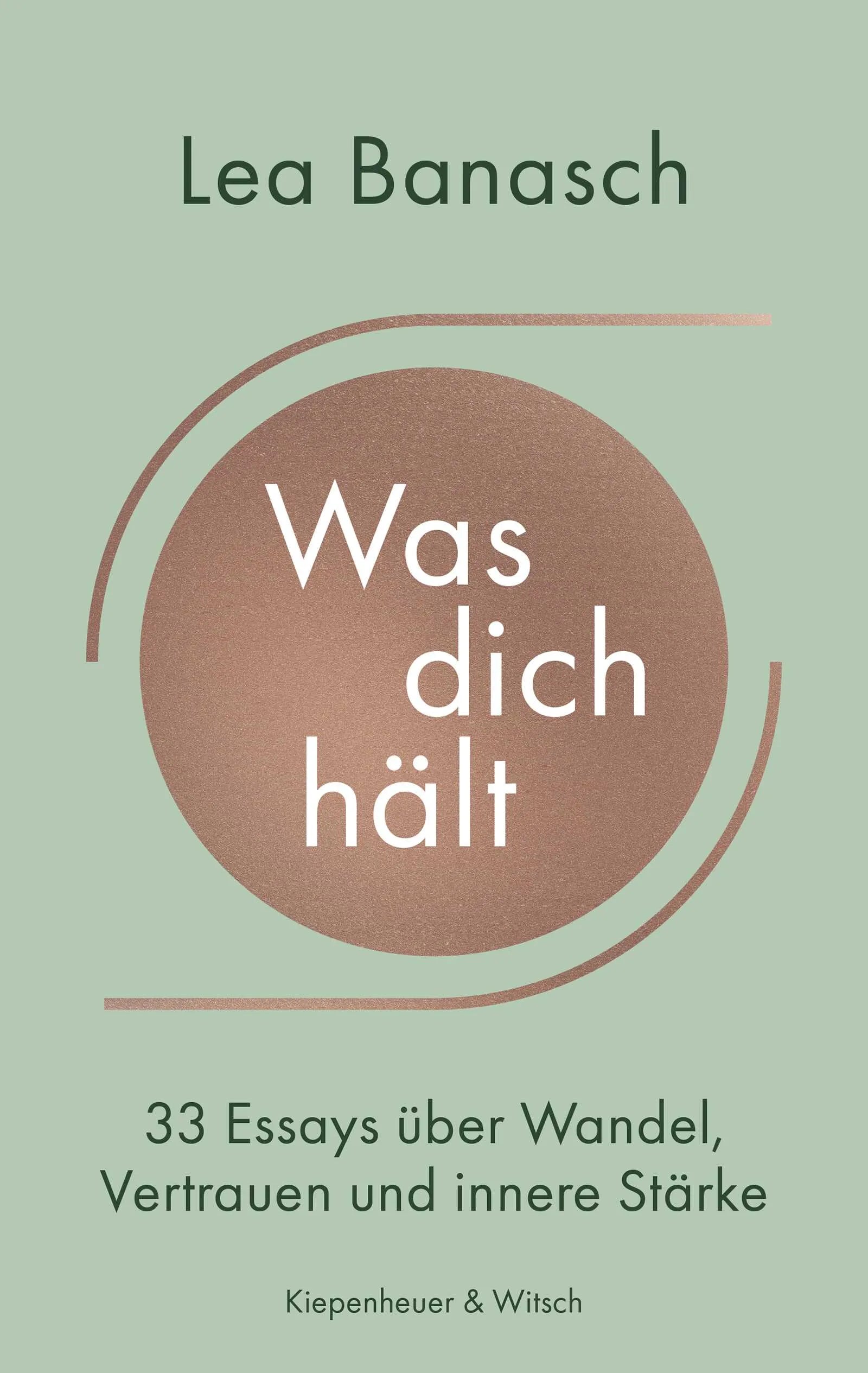 Buchcover von 'Was dich hält' - Paperback von Lea Banasch