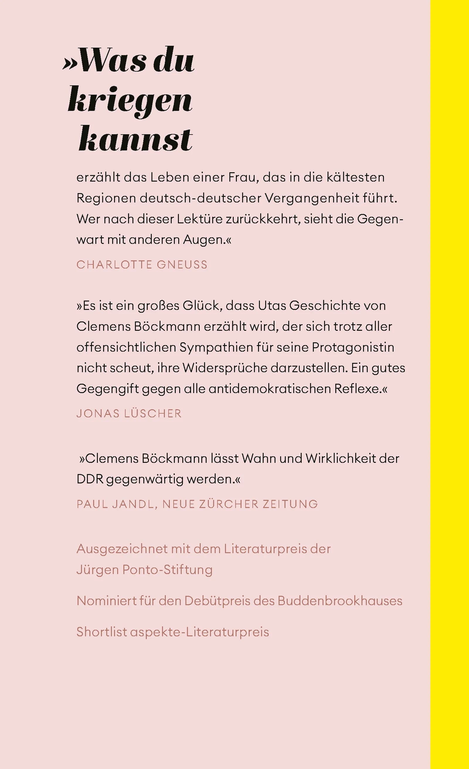 Produktansicht: Was du kriegen kannst (Gebundene Ausgabe)