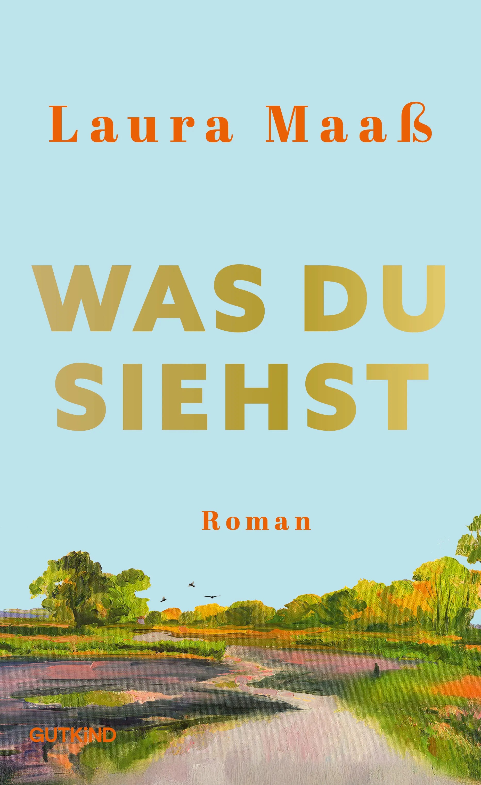 Buchcover von 'Was du siehst' - Gebundene Ausgabe von Laura Maaß