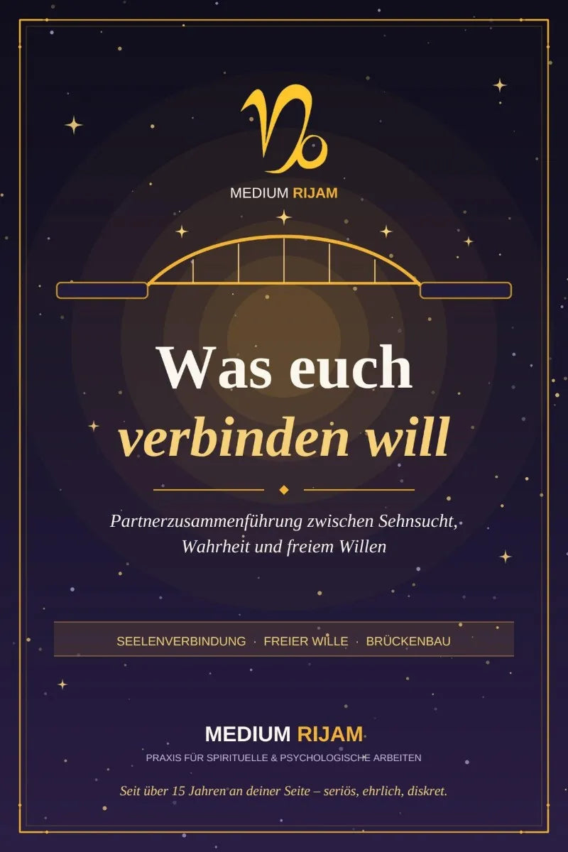 Cover: Was euch verbinden will (E-Book) von Medium Rijam