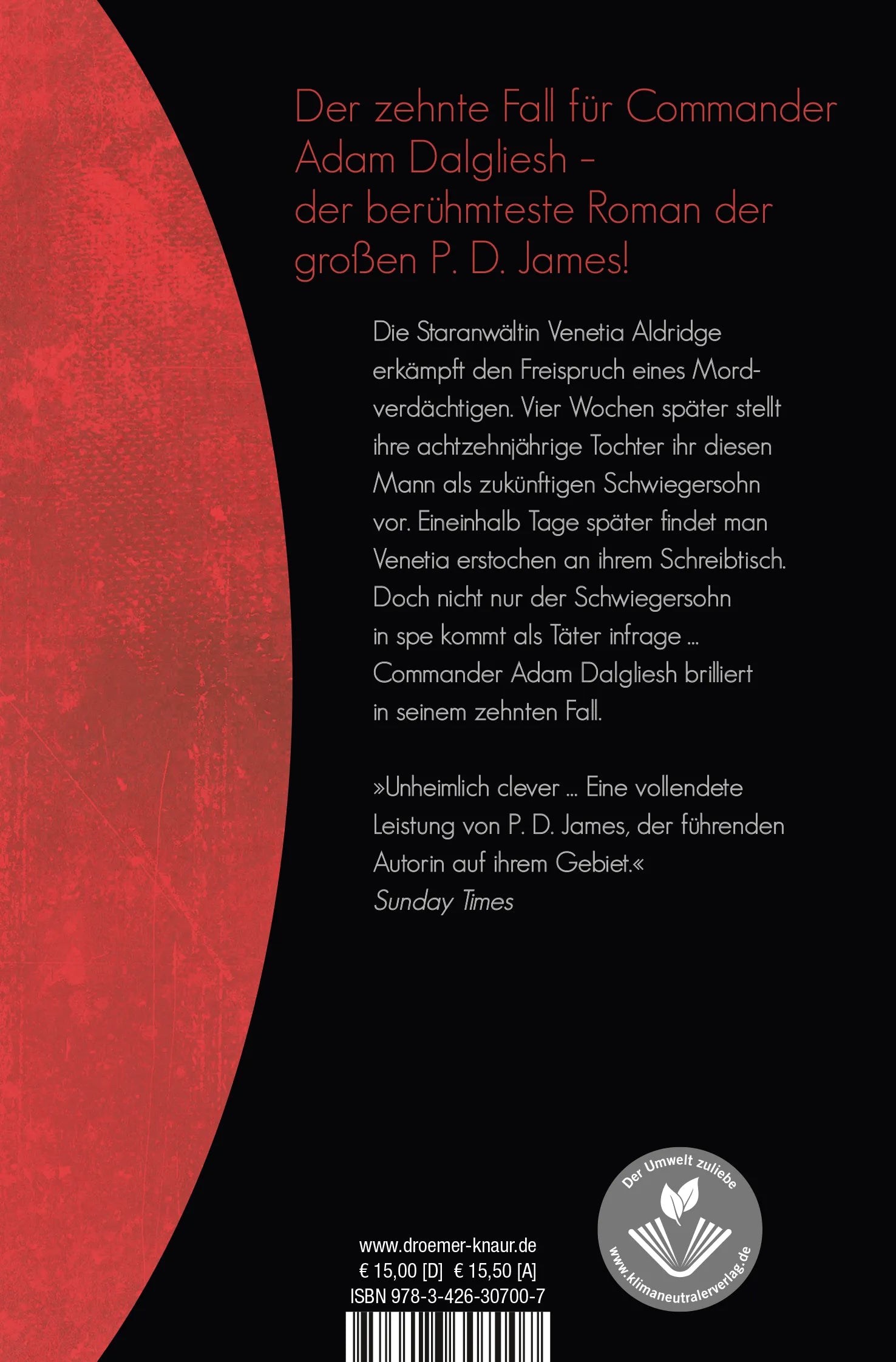 Buchrückseite von 'Was gut und böse ist' mit Klappentext - Taschenbuch