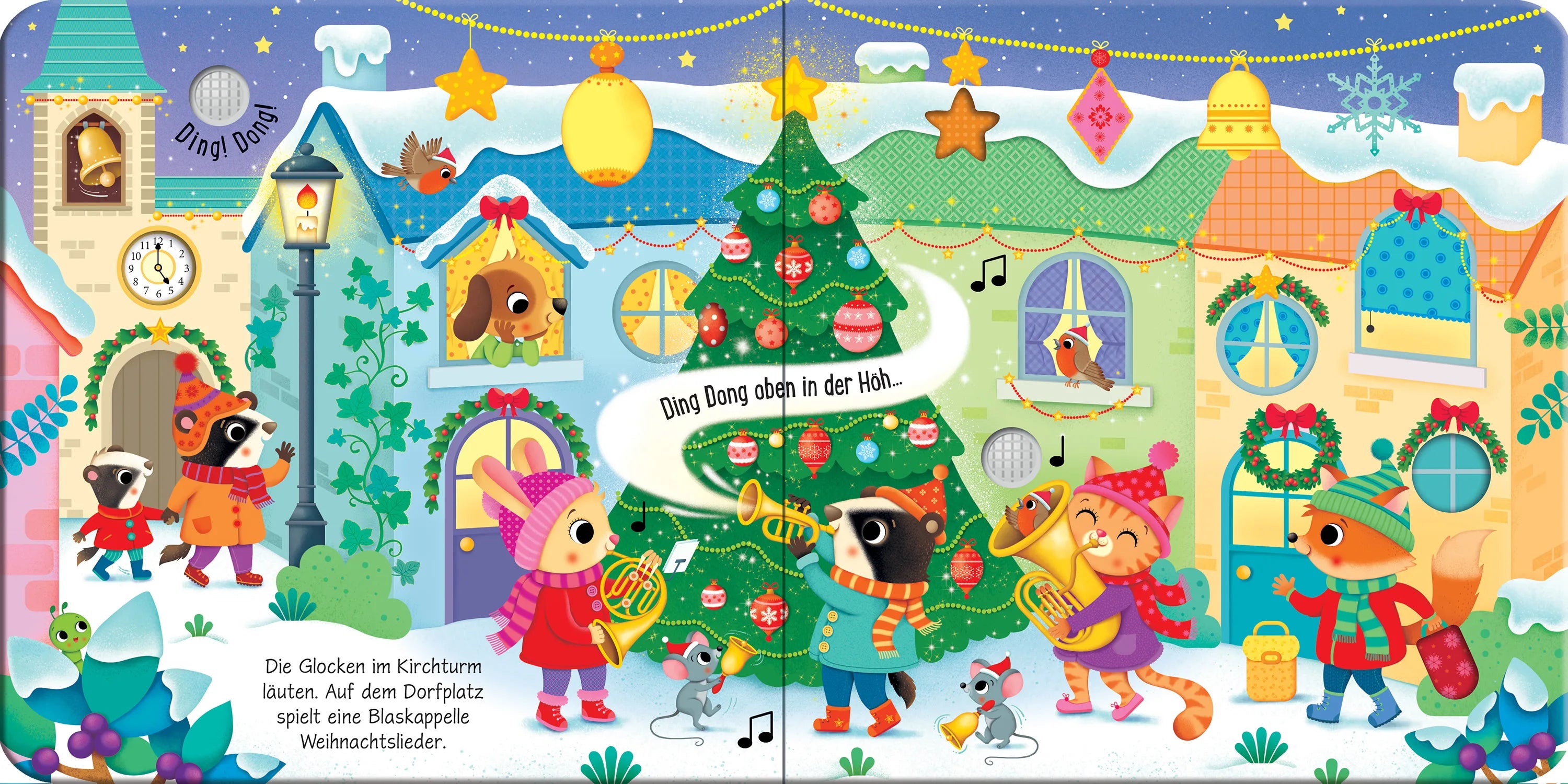 Detailansicht: Was hörst du in der Weihnachtszeit? (Hardcover)