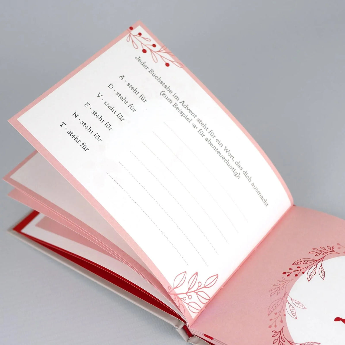 Detailansicht: Was ich an dir liebe – Adventskalender (Hardcover)