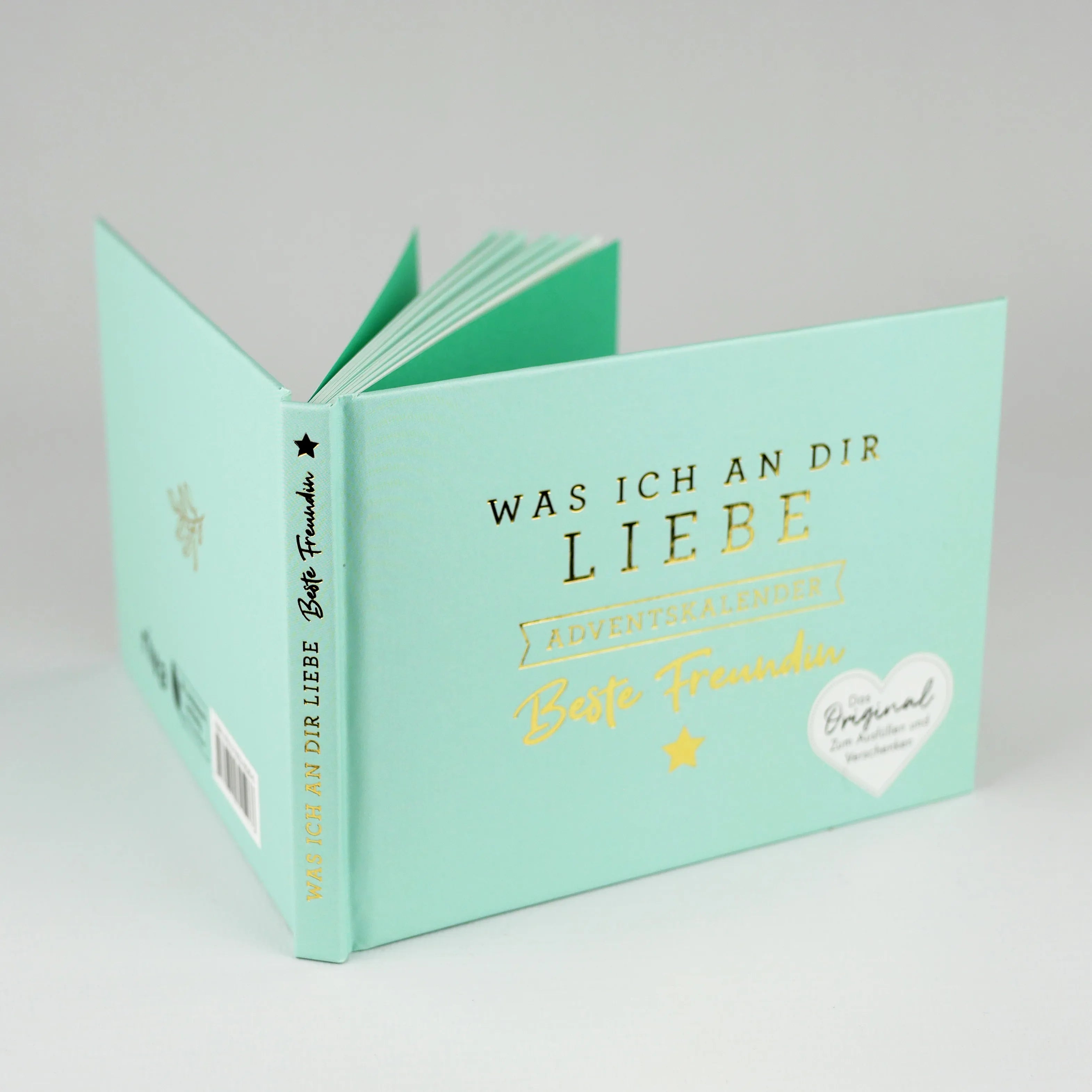 Innenansicht von 'Was ich an dir liebe, beste Freundin – Adventskalender' - Gebundene Ausgabe
