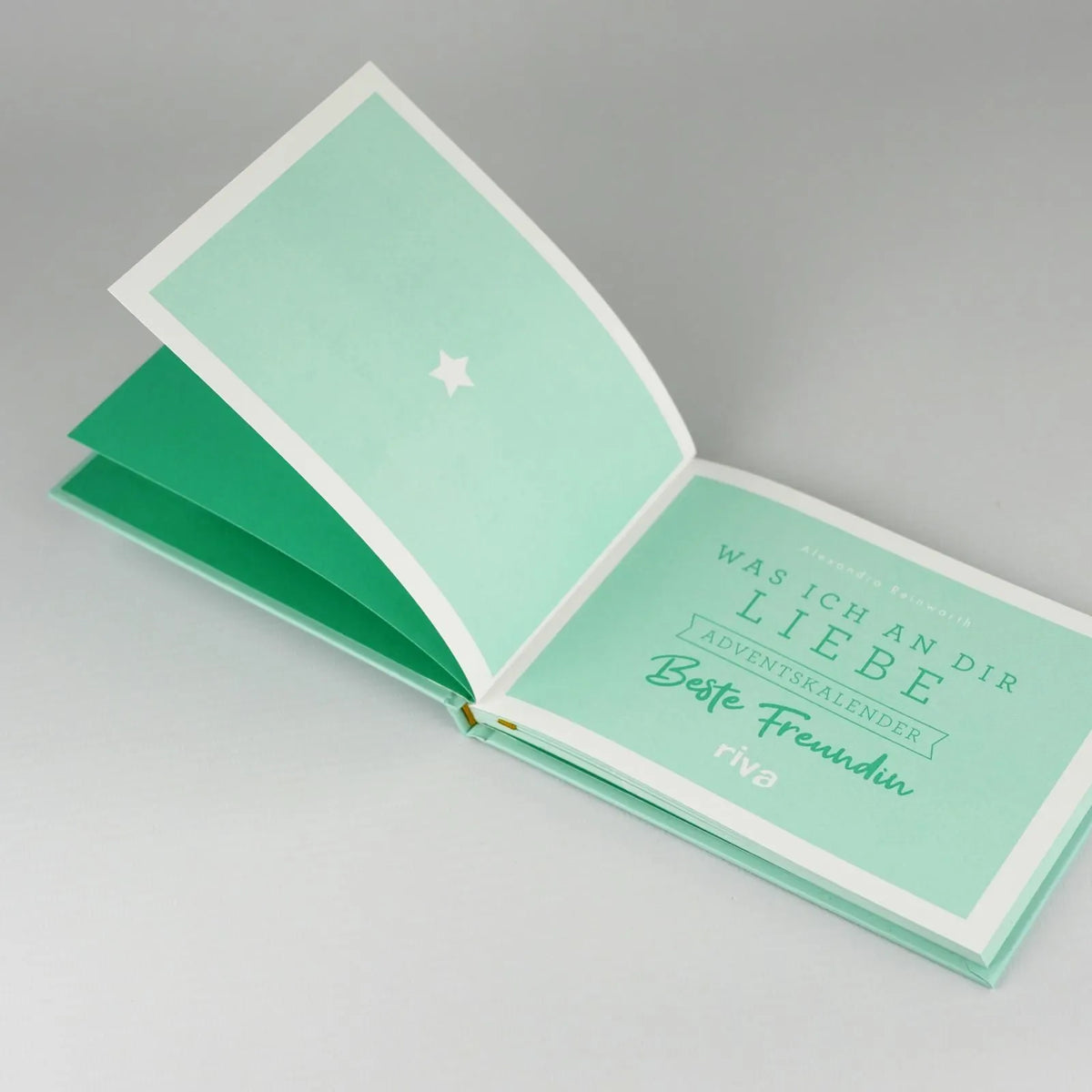 Detailansicht: Was ich an dir liebe, beste Freundin – Adventskalender (Hardcover)