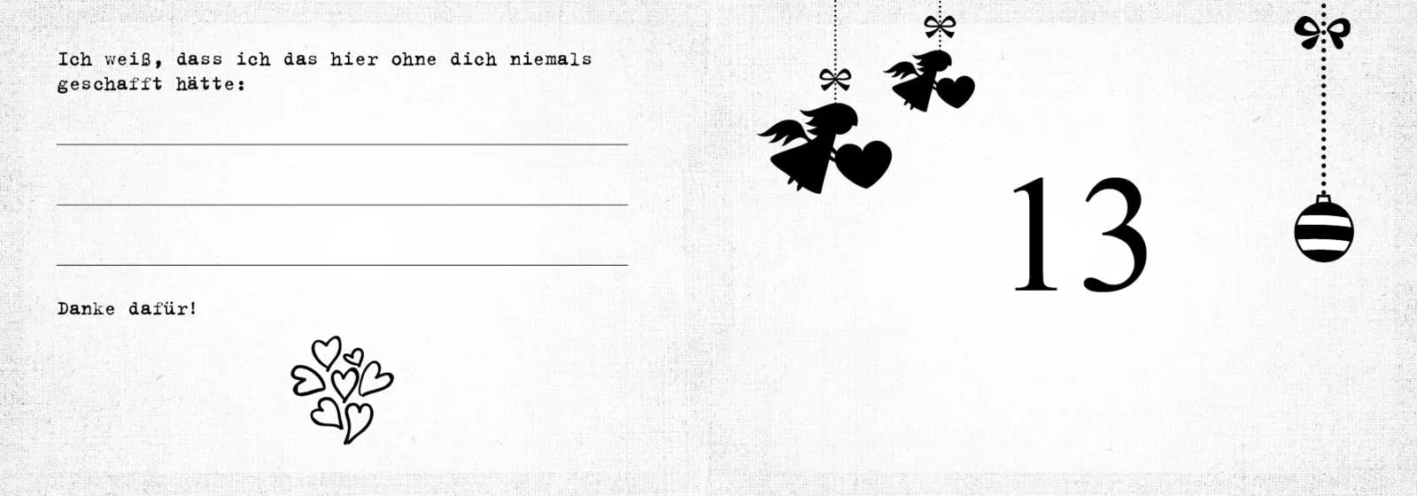 Innenansicht von 'Was ich an dir liebe, Mama – Adventskalender. Hardcover-Ausgabe' - Gebundene Ausgabe