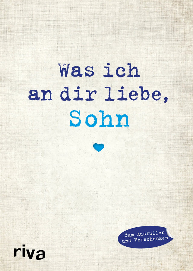 Buchcover von 'Was ich an dir liebe, Sohn' - Gebundene Ausgabe von Alexandra Reinwarth
