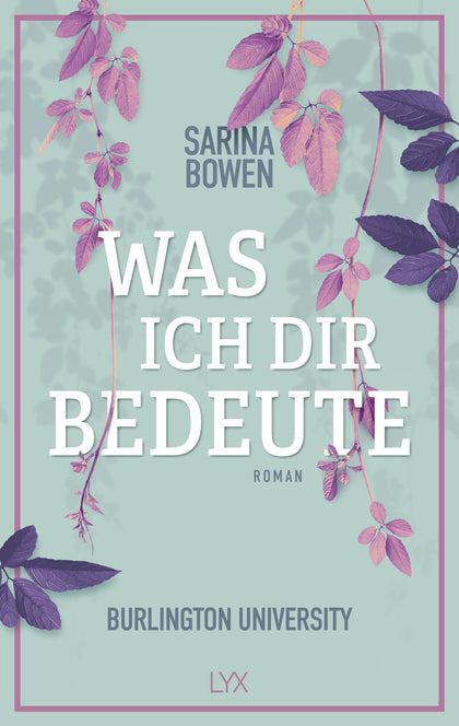 Buchcover von 'Was ich dir bedeute - Burlington University' - Paperback von Sarina Bowen