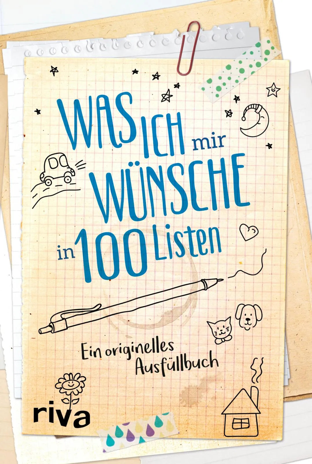 Cover: Was ich mir wünsche in 100 Listen (Hardcover)